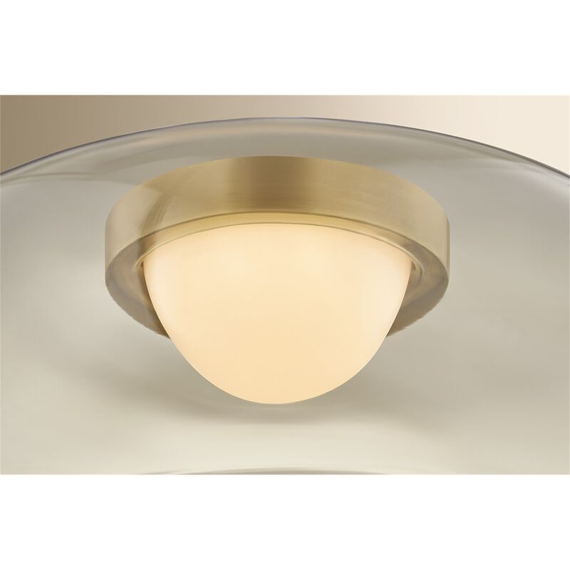 Opalesce 15 Inch Flush Mount by Sonneman